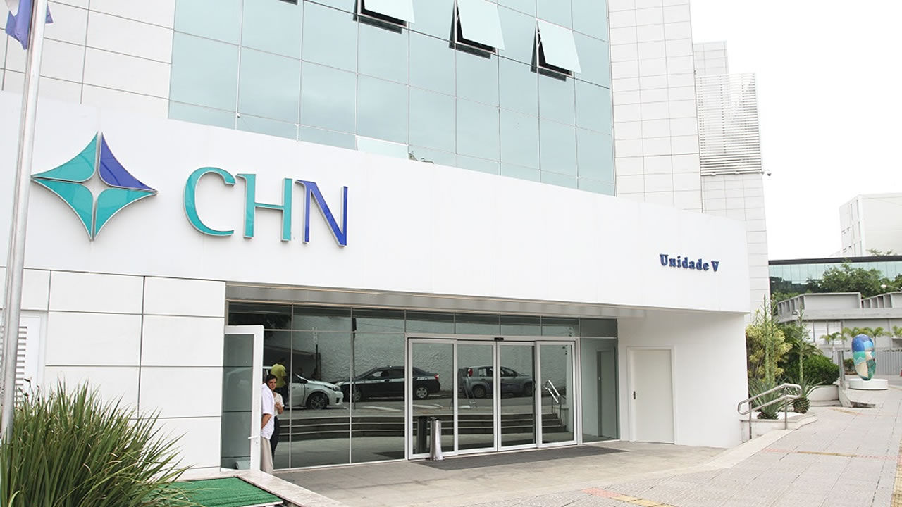 Entrada do CHN - Complexo Hospitalar de Niterói.